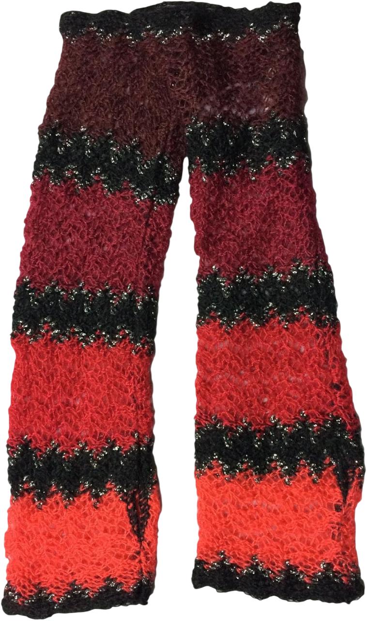Apt 9 Women Black and Red Forearm Warmer Glove